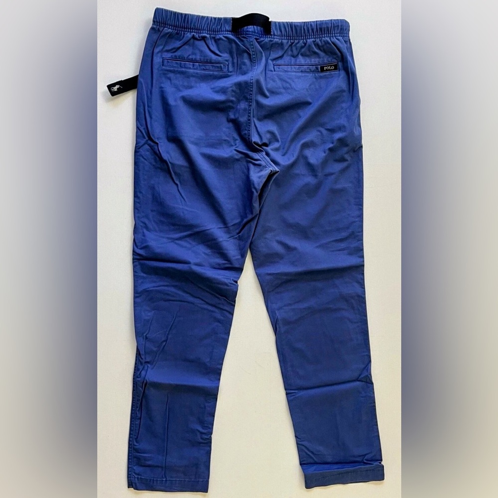 POLO Ralph Lauren Classic Fit Chino Utility Pant Old Money Casual Gorpcore Blue - Picture 2 of 8